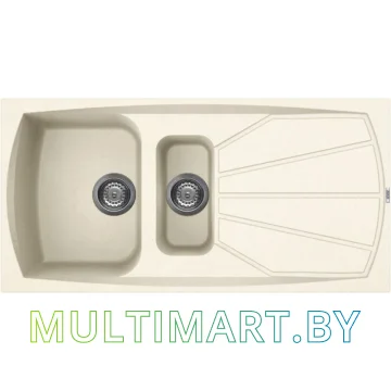 Кухонная мойка Elleci Living 475 Bianco Antico 62